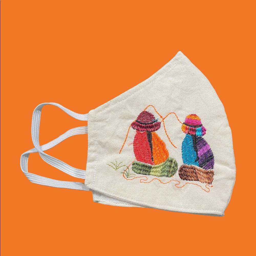 #1 | Handmade Embroidered Face Masks